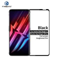 Voor Nubia Red Magic 6 / 6 Pro PINWUYO 9H 2.5D Full Screen Tempered Glass Film (Zwart) - thumbnail
