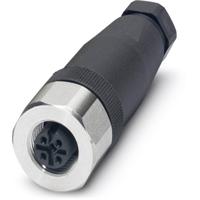 Phoenix Contact 1553255 Sensor/actuator connector, niet geassembleerd M12 Aantal polen (sensoren): 5 Bus, recht 1 stuk(s) - thumbnail