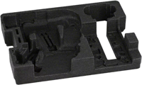 Bosch Accessoires inlay voor gst 18 v-li/18v-125/18v-155 b/s - 1600a02hb7 - thumbnail