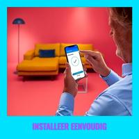 WiZ Slimme plafonnièreSuperSlim Ø 55cm - zwart - 929003227001 - thumbnail