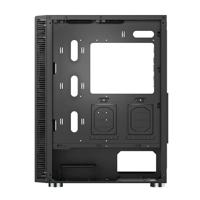MONTECH X3 Glass Midi-tower Gaming-behuizing Zwart - thumbnail