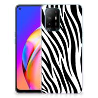OPPO A94 5G | Reno5 Z | TPU Hoesje | Zebra - thumbnail