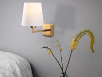 Wandlamp KODIAK 1 lamp goud - thumbnail