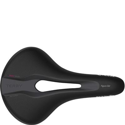 Terry zadel figura gel dames zwart