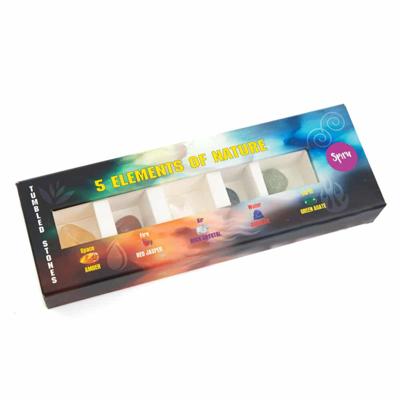 Trommelstenen 5 Elementen Set - 15-20 mm