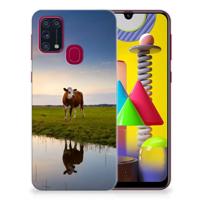 Samsung Galaxy M31 | TPU Hoesje | Koe - thumbnail