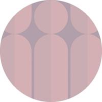Komar Dots; Komar Home Behangcirkel Bauhaus Fusion - D1-003 - thumbnail