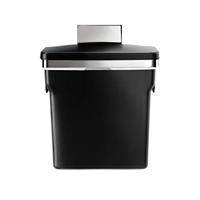 Simplehuman Afvalemmer In-Cabinet 10 liter (zwart) - thumbnail
