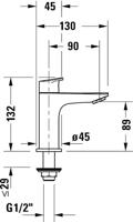 Duravit No.1 Fonteinkraan Chroom - thumbnail