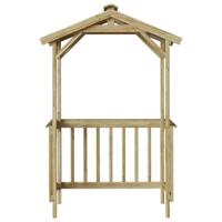 Barbecue-overkapping Bruin 133.5 x 63 x 200 cm - thumbnail