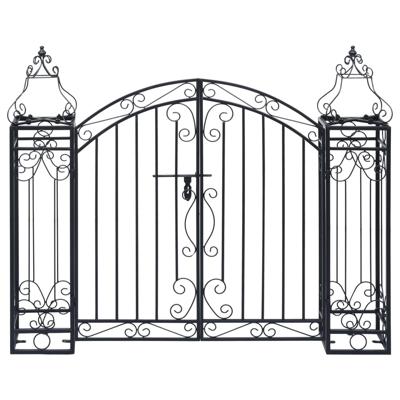 VidaXL Poort decoratief 122x20,5x100 cm smeedijzer