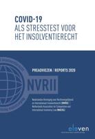 Covid-19 als stresstest voor het insolventierecht - J.C.A.T. Frima, E. Schmieman, B.P.C. van Weert, M. Haentjens - ebook - thumbnail