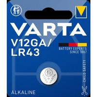 Alkaline Knoopcel Batterij LR43 1.5 V 1-Blister - thumbnail