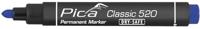 Pica 520/41 Permanent Marker | 1-4mm | Rond | Blauw | Blister - PI52041SB - thumbnail