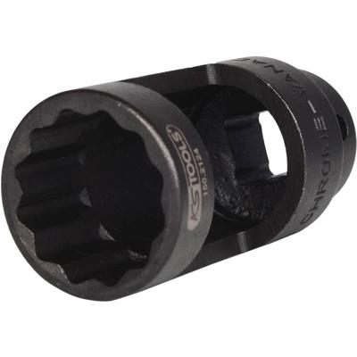 KS Tools 150.2124 1/2 injectordop, 12-kant, 27 mm
