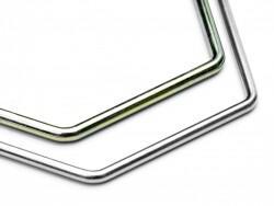 Rear sway bar set (2.2mm silver/2.6mm gold)