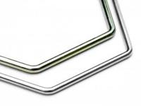 Rear sway bar set (2.2mm silver/2.6mm gold) - thumbnail