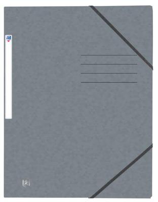 Elastomap oxford top file+ a4 grijs | 10 stuks Elastomap oxford top file+ a4 grijs | 10 stuks
