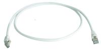 TELEGÄRTNER patchkabel S/FTP, Cat.6A, LSOH, wit, 1 m - thumbnail