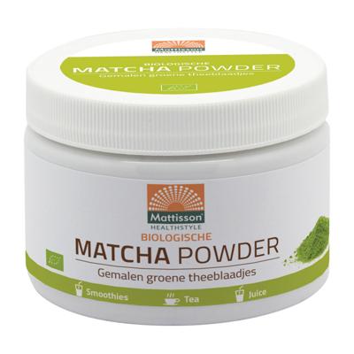 Mattisson HealthStyle Biologische Matcha Poeder