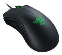 RAZER DeathAdder Essential Ergonomische gaming-muis Kabelgebonden Optisch Zwart 5 Toetsen 6400 dpi Ergonomisch, Verlicht - thumbnail