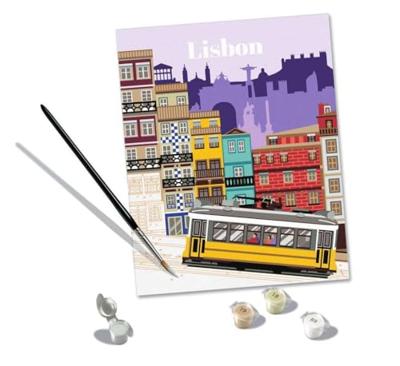 Ravensburger creart schilderen op nummer - lissabon Ravensburger creart schilderen op nummer - lissabon
