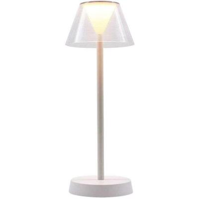 Snoerloze tafellamp - LUMISKY - BEVERLY WHITE - H34 cm - warm witte LED