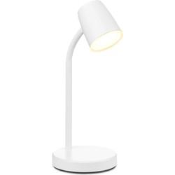 Light depot - LED bureaulamp Elbo office - wit - Outlet Light depot - LED bureaulamp Elbo office - wit - Outlet