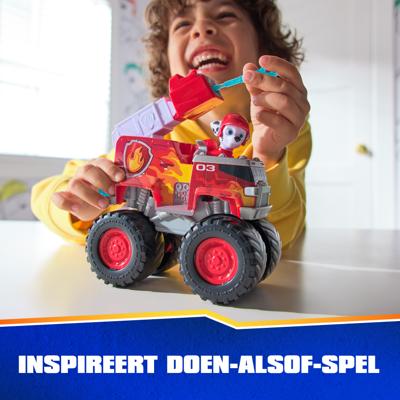 SPIN MASTER VOERTUIG + REDDINGWIELEN MARCUS BEELDJE Paw Patrol