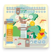 Disney Winnie the Pooh Houten Kalender - Educatief Speelgoed Junior - thumbnail