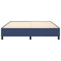 Boxspringframe stof blauw 180x200 cm - thumbnail