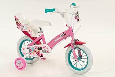 Kinderfiets Minnie Mouse 12"