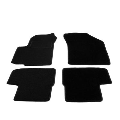 Automatten op maat - zwart stof - Suzuki Splash 08-14 en Opel Agila 07-14
