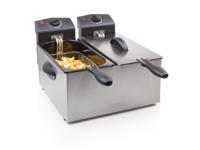 Tristar FR-6937 Friteuse met dubbele koudezone 6 l 2x 1800 W Zilver (mat) - thumbnail