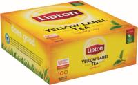 Thee lipton yellow label met envelop 100x1.5gr - thumbnail