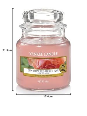 Yankee Candle Sun-Drenched Apricot Rose kaars Rond Roze, Transparant Abrikoos, Roze 1 stuk(s) Yankee Candle Sun-Drenched Apricot Rose kaars Rond Roze, Transparant Abrikoos, Roze 1 stuk(s)