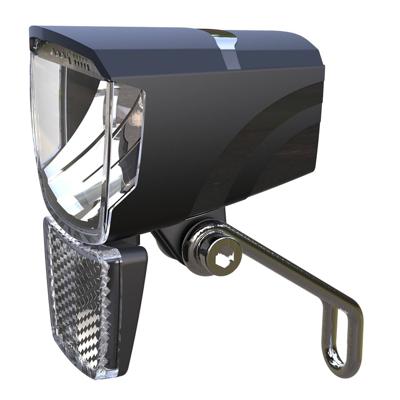Union koplamp un-4270e spark 6-44v 50 lux zwart op kaart