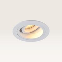 Inbouwspot Orano bianco - Diameter 92mm - Rond - GU10-fitting - IP20 voor binnen - Wit - Met doorlusbedrading - thumbnail