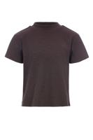 LOOXS 10sixteen Meisjes t-shirt rib loose slub - Antraciet - thumbnail