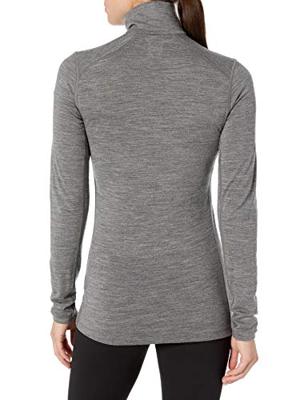 Icebreaker 200 Oasis LSS Dames Shirt Gritstone Hthr-013 XL Icebreaker 200 Oasis LSS Dames Shirt Gritstone Hthr-013 XL