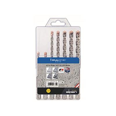 Alpen 0080700007100 Staal Beton-spiraalboren set 5 mm, 6 mm, 7 mm, 8 mm, 9 mm, 10 mm 1 set(s) Alpen 0080700007100 Staal Beton-spiraalboren set 5 mm, 6 mm, 7 mm, 8 mm, 9 mm, 10 mm 1 set(s)
