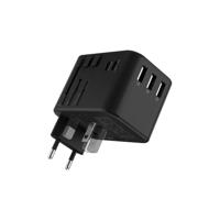 Rolling Square Wereldstekker Travel Adapter l Universele Reisstekker Quick Charger 35.5W - 3 USB en 2 USB-C met Power Delivery en Quick Charge - thumbnail