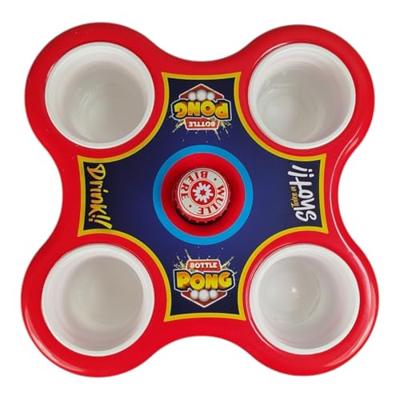 Toi-Toys Gezelschapsspel pong hero met 4 ballen en 4 bekers