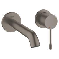 GROHE Essence Wastafelkraan Inbouw - uitloop 18.3cm - M-size - Brushed Hard Graphite 29192AL1 - thumbnail