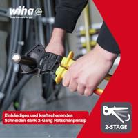 Wiha 46674 Kabelsnijder Geschikt voor (striptechniek) Aluminium- en koperkabel, een- en meerdraads 34 mm 300 mm² - thumbnail