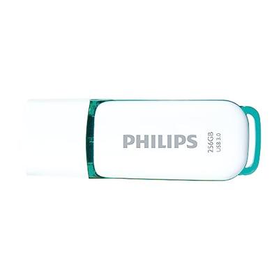 Philips FM25FD75B USB flash drive 256 GB USB Type-A 3.0 (3.1 Gen 1) Turkoois, Wit Philips FM25FD75B USB flash drive 256 GB USB Type-A 3.0 (3.1 Gen 1) Turkoois, Wit