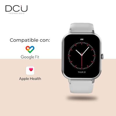 Smartwatch DCU CURVED GLASS PRO 1,83" Grijs