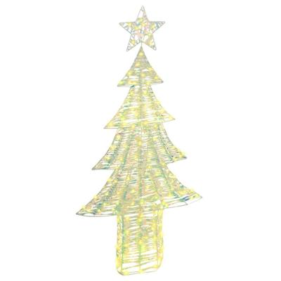 Kerstboom met 240 LED Warmwit 180 cm PET