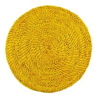 Gele Jute Placemat (35 cm) - thumbnail