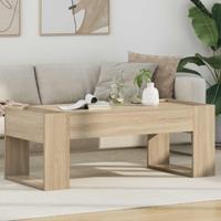 Salontafel Sonoma Eiken 110 x 50 x 41 cm Bewerkt hout - thumbnail